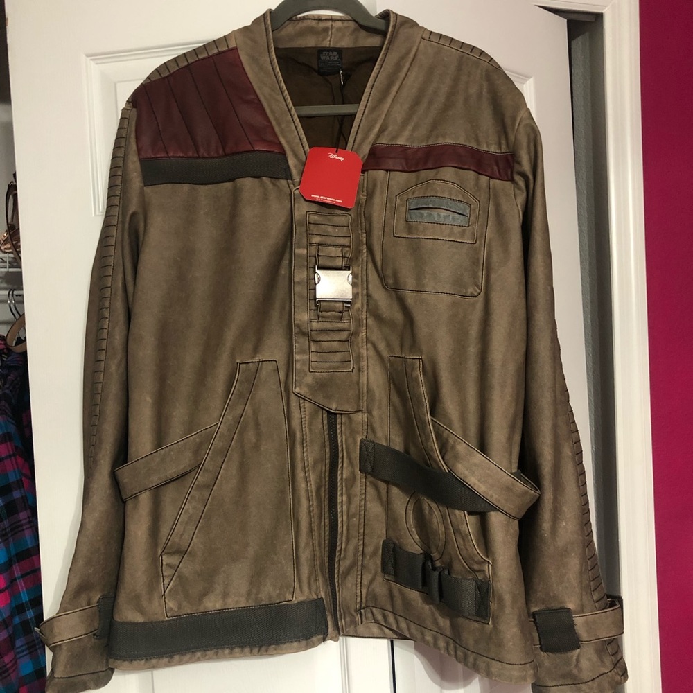 Star Wars Poe / Finn Cosplay Faux Leather Jacket